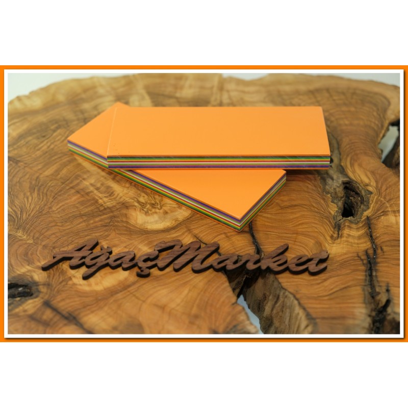 9 Renk Blok-1,1cmx5cmx13cm