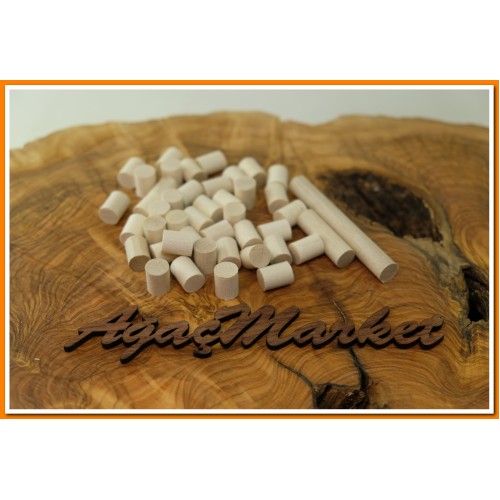 Akçaağaç Tesbihlik Yuvarlanmış Hazır Paket