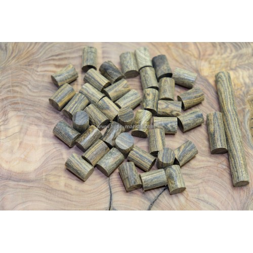 Bocote Ağacı Tesbihlik Yuvarlanmış Hazır Paket