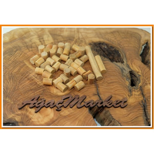 Sedir Ağacı Tesbihlik Yuvarlanmış Hazır Paket