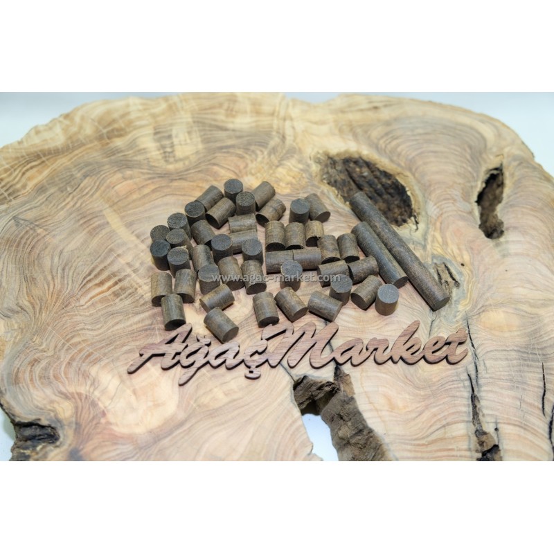 Kurşun Ağacı Leadwood Tesbihlik Yuvarlanmış Hazır Paket