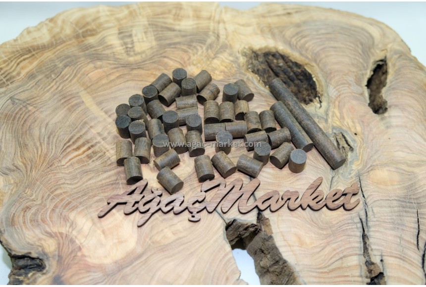 Kurşun Ağacı Leadwood Tesbihlik Yuvarlanmış Hazır Paket
