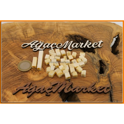 Narçıl Tesbihlik Kesilmiş Hazır Paket 0,7cm