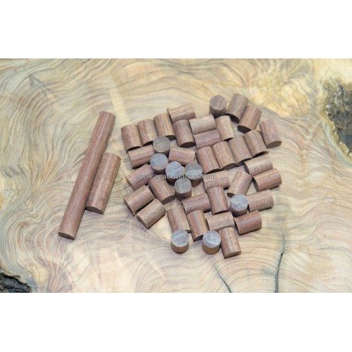 Red ivory Kırmızı Fildişi Ağacı Tesbihlik Yuvarlanmış Hazır Paket