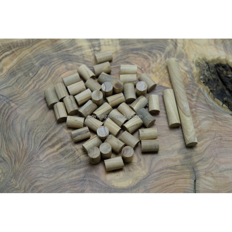 Zeytin Ağacı Tesbihlik Yuvarlanmış Hazır Paket