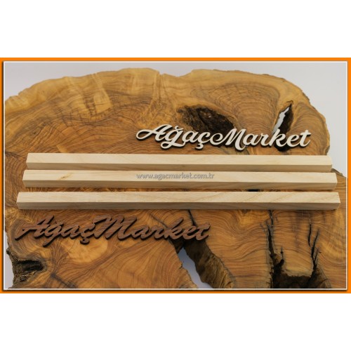 Dişbudak Ağacı Tesbihlik Çıta 3 Adet