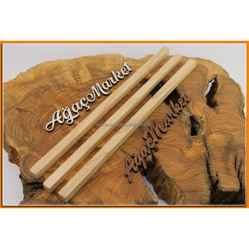 Kiraz Ağacı Tesbihlik Çıta 3 Adet