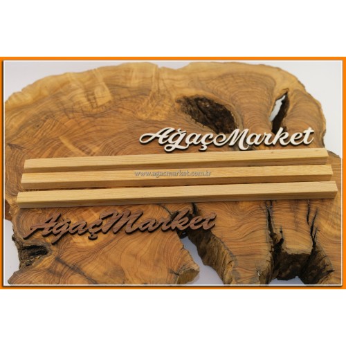 Sedir Ağacı Tesbihlik Çıta 3 Adet