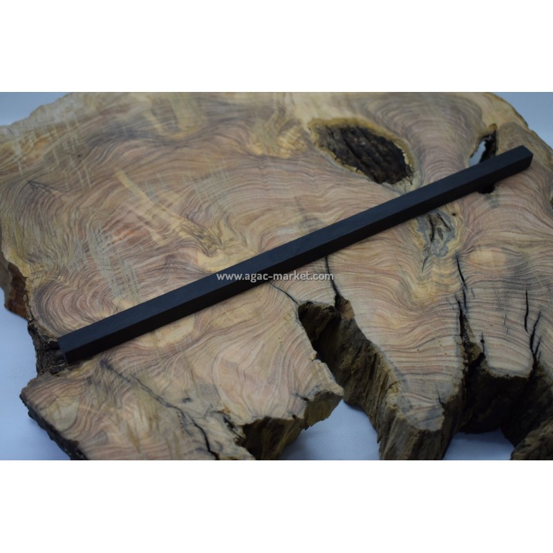 Abanoz Ağacı Tesbihlik Çıta 20x20x260mm