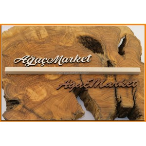 Akçaağaç Tesbihlik Çıta 1cmx1cmx26 cm