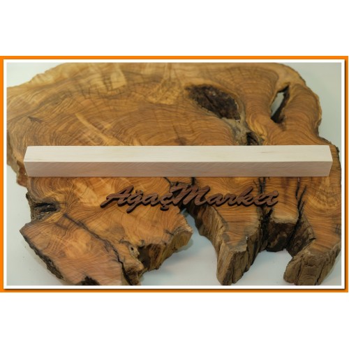 Akçaağaç Tesbihlik Çıta 1,5cmx1,5cmx26 cm