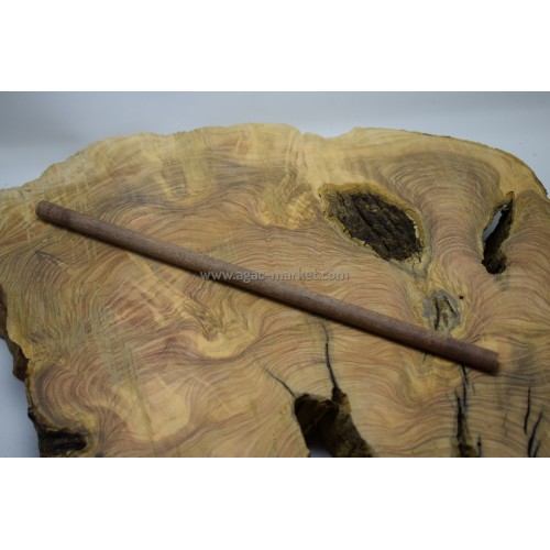 Azobe Ağacı Tesbihlik Çıta Yuvarlanmış 10mm