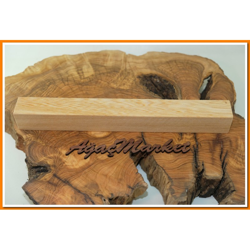 Beyaz Venge Tesbihlik Çıta 3cmx3cmx26 cm