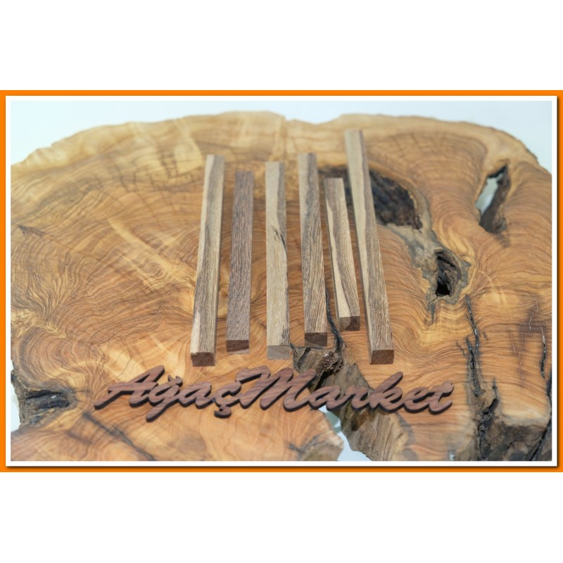 Demir Ağacı Çift Renk Çıta Parça Paket 1cmx1cm