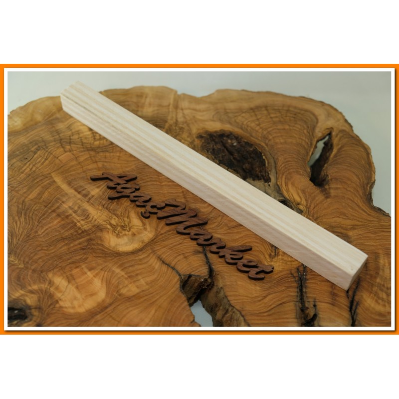 Dişbudak Ağacı Tesbihlik Çıta 2cmx2cmx26 cm