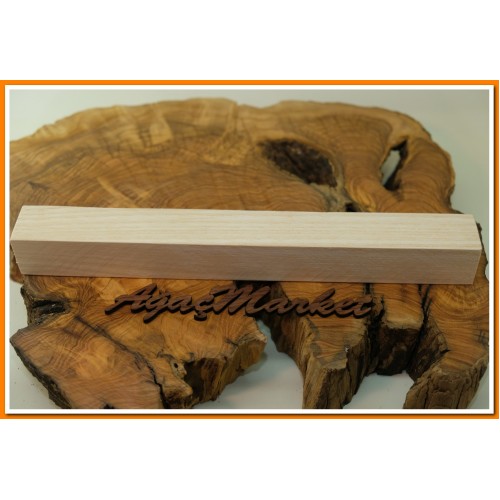 Dişbudak Ağacı Tesbihlik Çıta 3cmx3cmx26 cm