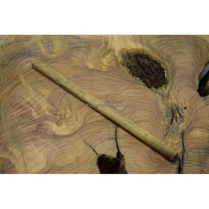 İroko Ağacı Desenli Tesbihlik Çıta Yuvarlanmış 9mm