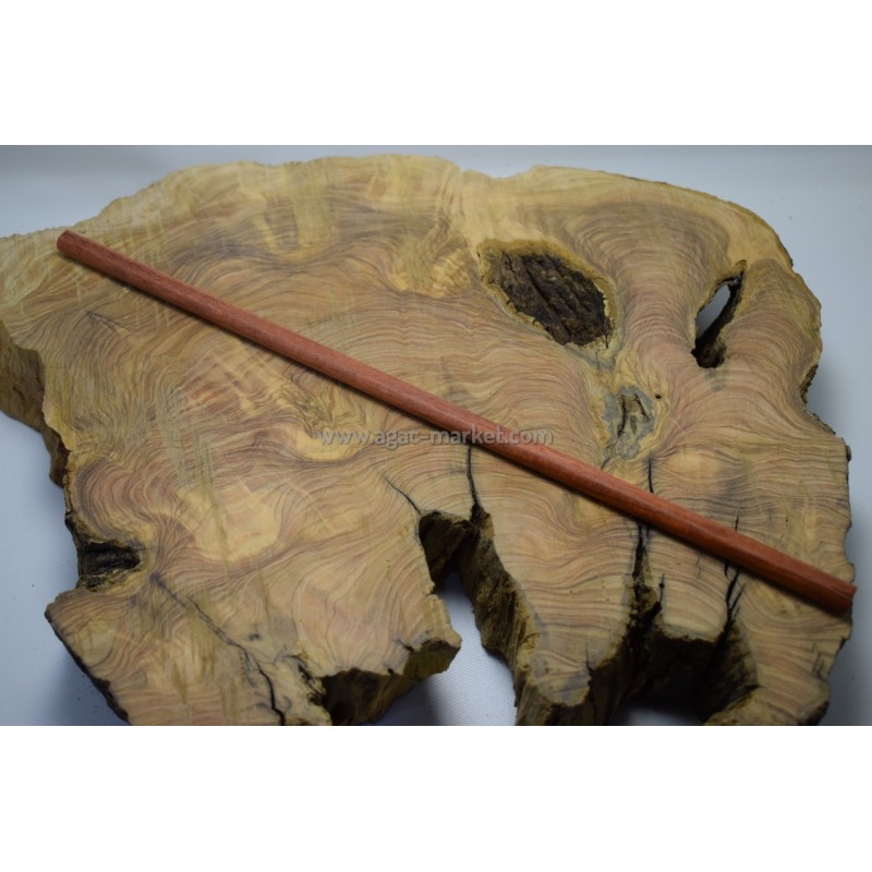 Kan (Paduk) Ağacı Tesbihlik Çıta  Yuvarlanmış 10mm