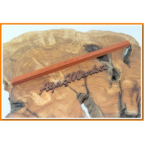 Kırmızı Abanoz Ağacı Tesbihlik Çıta 1cmx1cmx26 cm