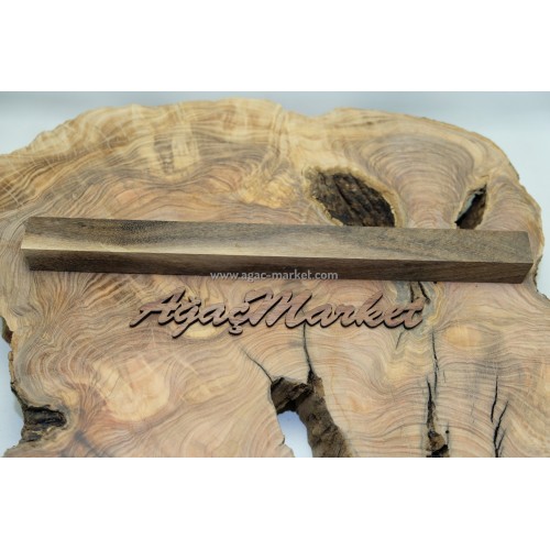 Leadwood Kurşun Ağacı Tesbihlik Çıta 2cmx2cmx26cm