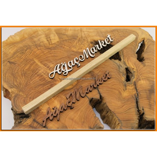 Limba Tesbihlik Çıta 1cmx1cmx26 cm