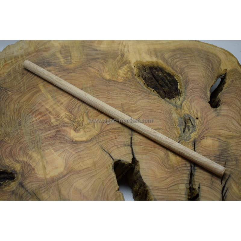 Meşe Ağacı Tesbihlik Çıta Yuvarlanmış 10mm