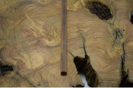 Pelesenk Ağacı Tesbihlik Çıta Yuvarlanmış 10mm