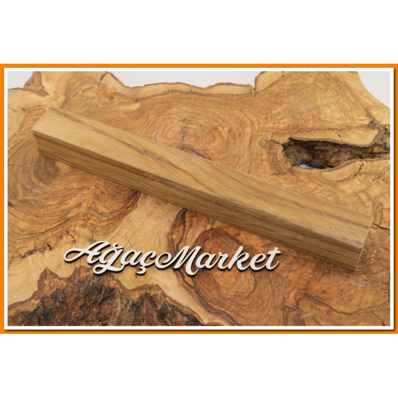 Tik Ağacı (Myanmar) Tesbihlik Çıta 3cmx3cmx26cm