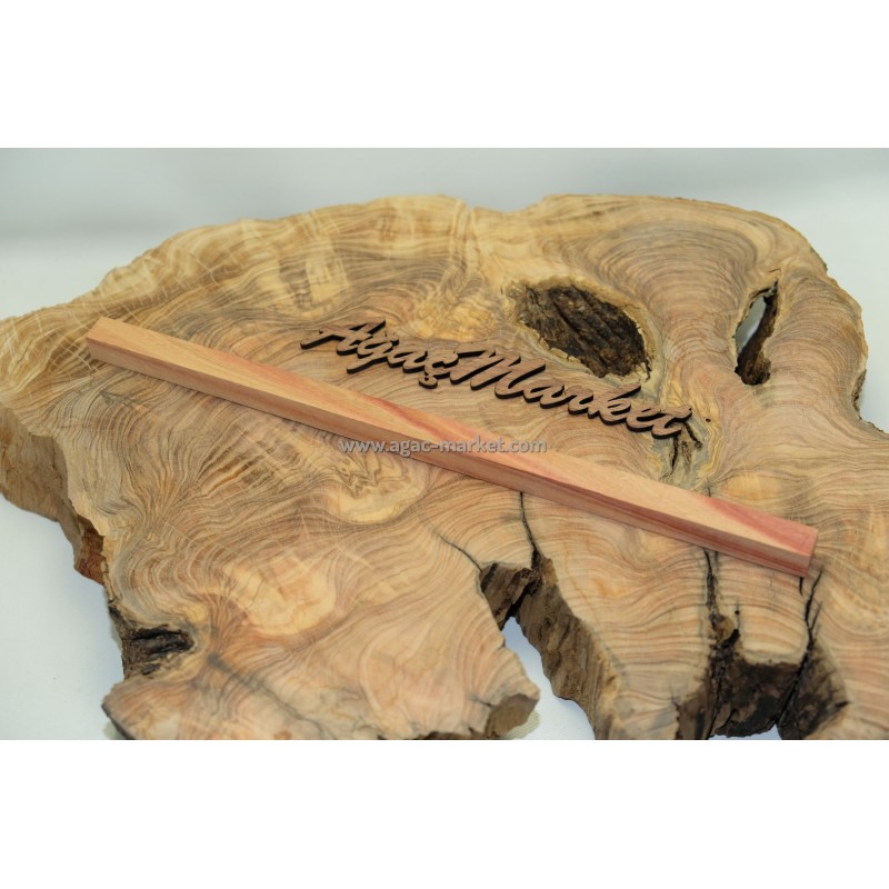 Tulip Wood Brezilya Lale Ağacı Tesbihlik Çıta 1,2cm