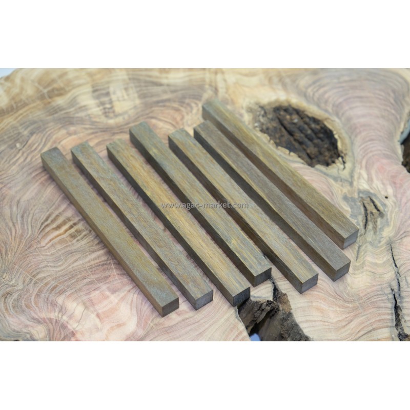 Yeşil Pelesenk Ağacı Çıta Parça Paket 1cmx1cm Kokulu