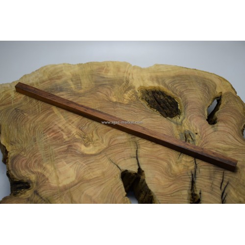 Yılan Ağacı B Kalite Tesbihlik Çıta 15x15x260mm